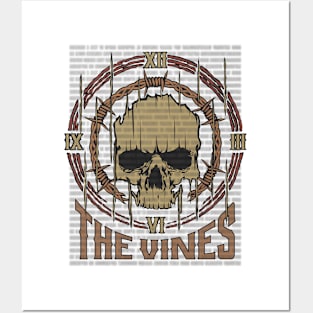 The Vines Vintage Skull Posters and Art